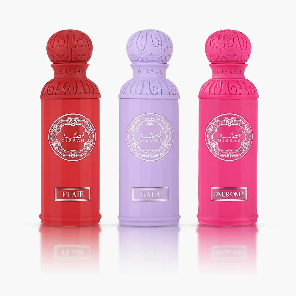 GISSAH – Enchanted Set – مجموعة إنشانتد – 3 × 50 ml
