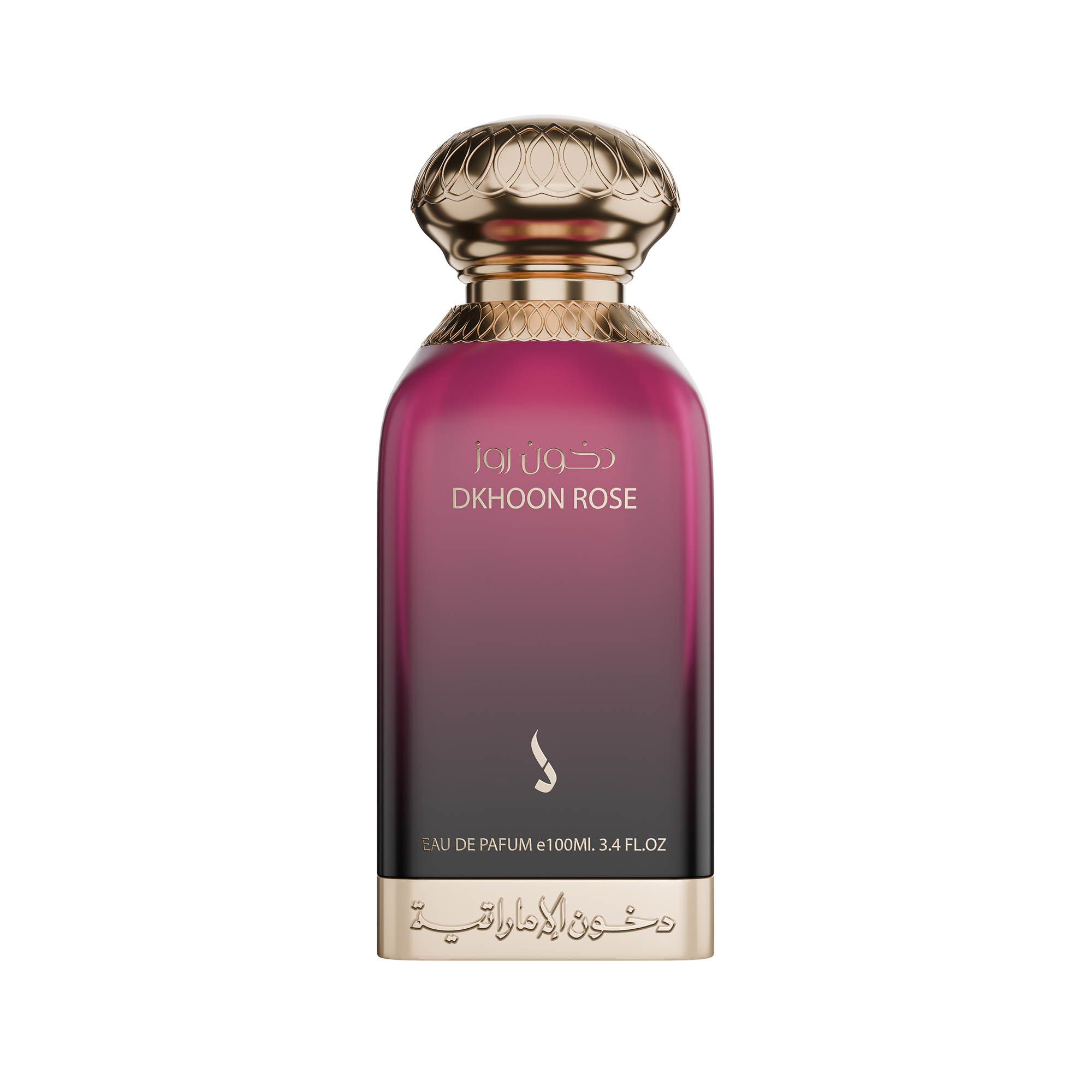 Dkhoon Rose Perfume, Unisex - 100 ml